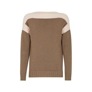 Fendi Men Beige Sweaters